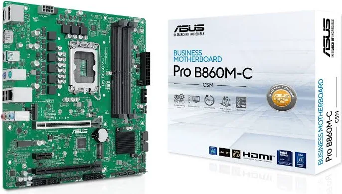 ASUS PRO B760M-C-CSM Intel B760 micro ATX image 2