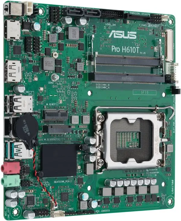 ASUS PRO H610T-CSM Intel H610 mini-ITX image 4