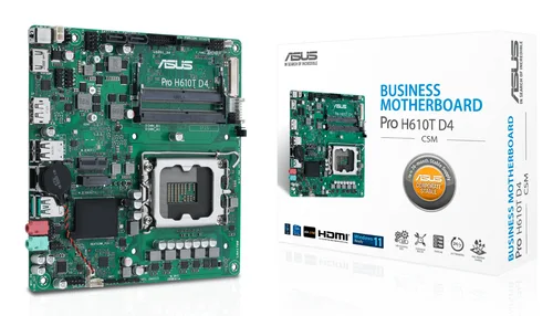 ASUS Pro H610T D4-CSM Intel H610 mini-ITX 