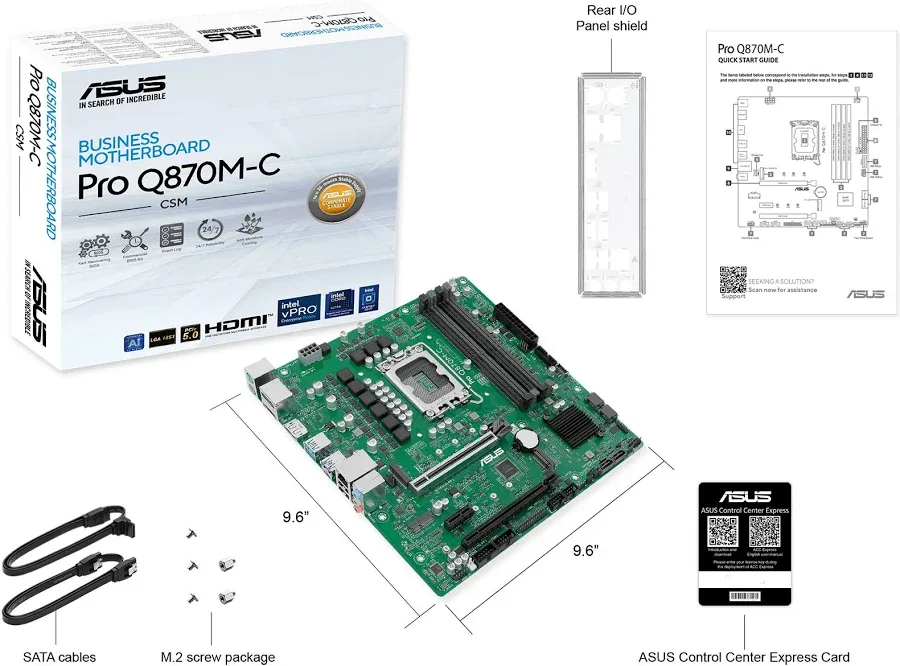 ASUS PRO Q870M-C-CSM Intel Q870 LGA 1851 image 5