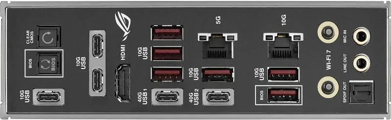 ASUS ROG Crosshair X870E Dark Hero X870E ATX WiFi 7 image 5