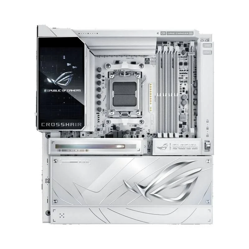 ASUS ROG Crosshair X870E Glacial X870E E-ATX WiFi 7RGB image 1