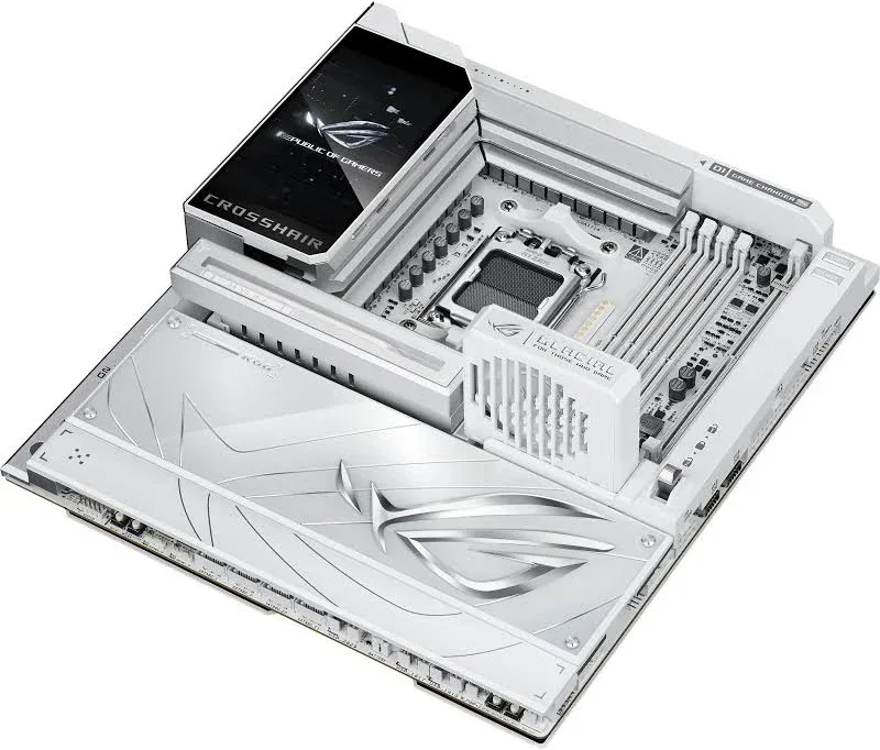 ASUS ROG Crosshair X870E Glacial X870E E-ATX WiFi 7RGB image 4
