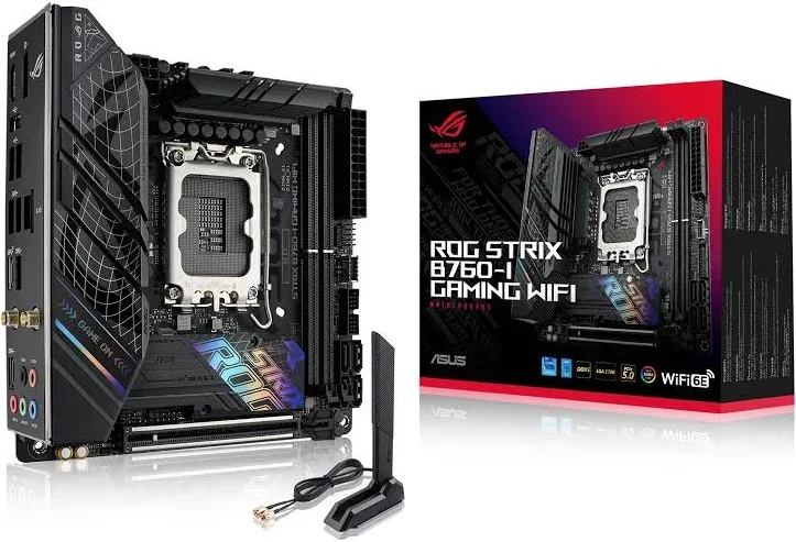 ASUS ROG Strix B760-I Gaming B760 LGA1700 Mini ITX WiFi 6E RGB image 3