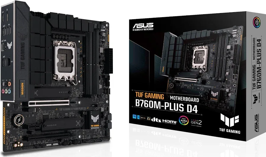 ASUS TUF GAMING B760M PLUS D4 image 3