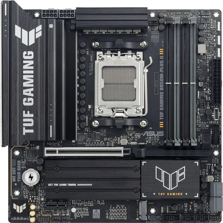 ASUS TUF GAMING B850M-PLUS II AMD B850 ATX image 1