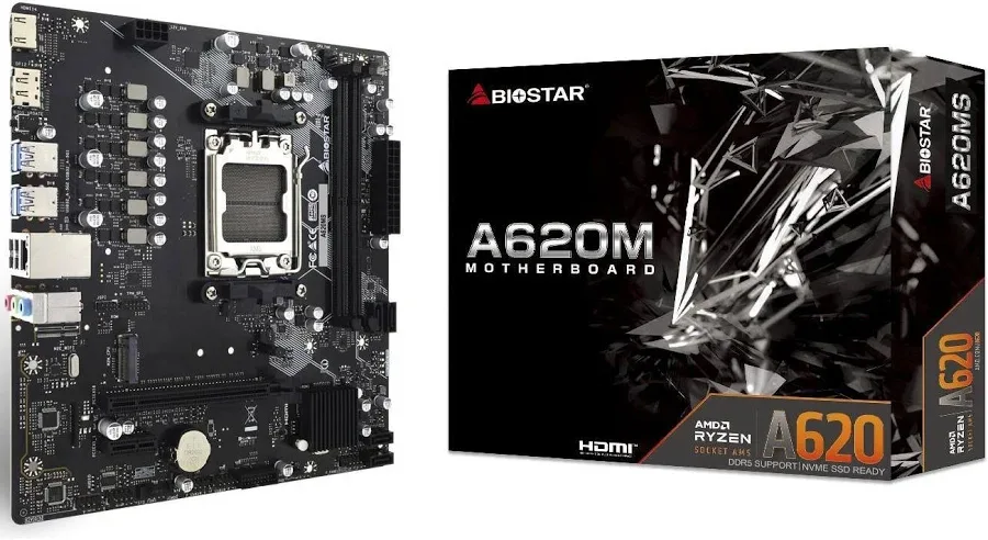 Biostar A620MS AMD Zócalo-SDRAM 128 Go micro ATX image 1