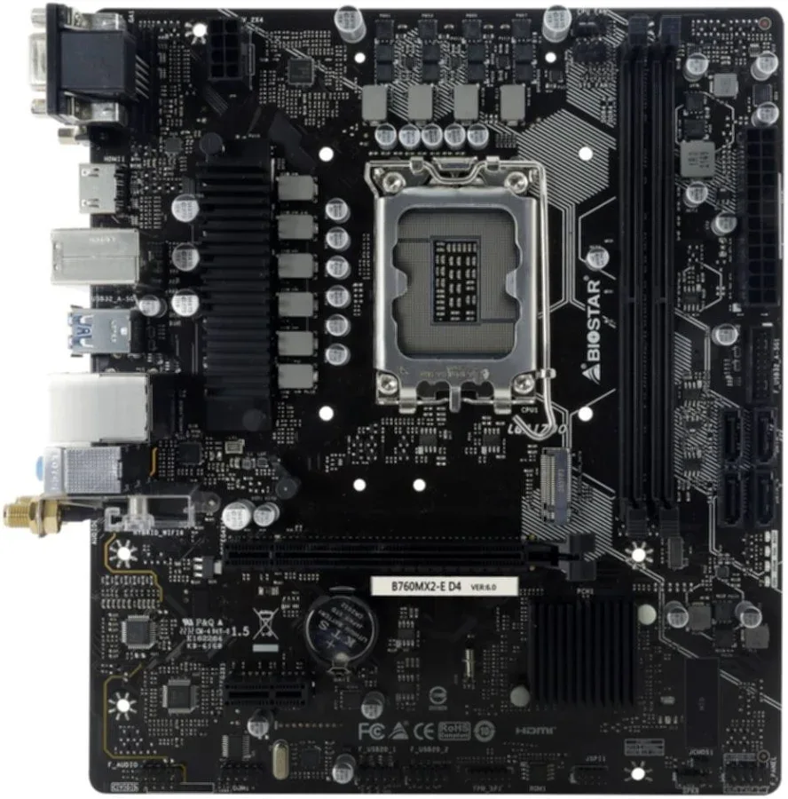 Biostar B760MX2-E D4 image 4