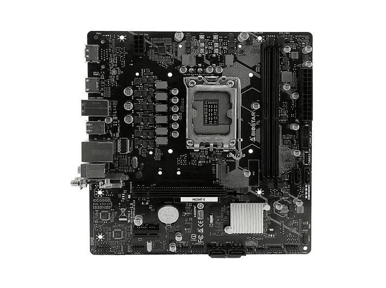 Biostar H610MT-E Intel H610 LGA1700micro ATX sans WiFi 64 GoSATA III image 1