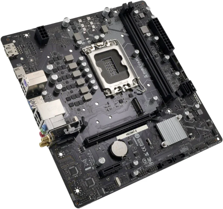 Biostar H610MT-E Intel H610 LGA1700micro ATX sans WiFi 64 GoSATA III image 4