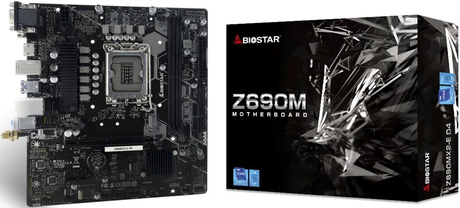Biostar Z690MX2-E D4 Intel Z690 Micro ATX image 4