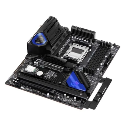 Carte Mère - ASRock - B650E PG Riptide WiFi - Socket AM5 - WiFi - DDR5 SDRAM - vue 3