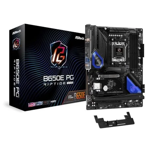 Carte Mère - ASRock - B650E PG Riptide WiFi - Socket AM5 - WiFi - DDR5 SDRAM - vue 6