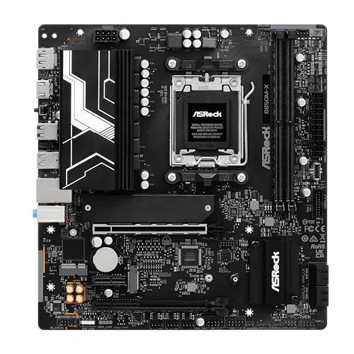 Carte Mère - ASROCK - B850M-X - Socket AM5 - Micro ATX - 1 Processeur Max - vue 2