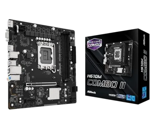 ASRock H610M Combo II DDR4/DDR5 micro ATX