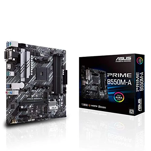 ASUS PRIME B550M-A micro ATX AM4 DDR4