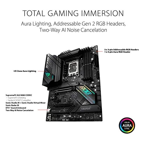 Carte Mère - ASUS - ROG STRIX B660-F GAMING WIFI - (90MB18R0-M0EAY0) - vue 4