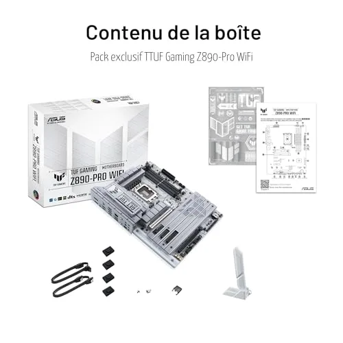 Carte mère - ASUS - TUF GAMING Z890-PRO WiFi - LGA 1850 - DDR4 - 192 Go RAM - vue 6