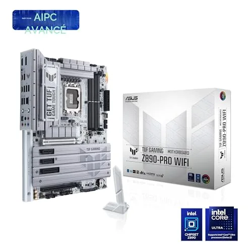 Carte mère - ASUS - TUF GAMING Z890-PRO WiFi - LGA 1850 - DDR4 - 192 Go RAM - vue 7