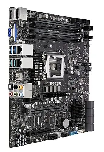 Carte mère - ASUS - WS C246M PRO - DDR4-SDRAM - 64 Go - LGA 1151 - vue 6