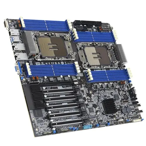 Carte mère E-ATX - ASUS - Z13PE-D16 - Intel Xeon - DDR5 - Dual M.2 PCIe 5.0 - vue 2