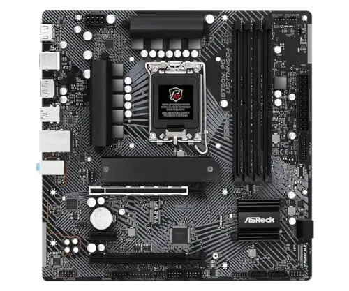 Carte mère Micro ATX - ASRock - B760M PG Lightning/D4 - Socket 1700 - 4x DDR4 - M.2 PCIe 4.0 - vue 2