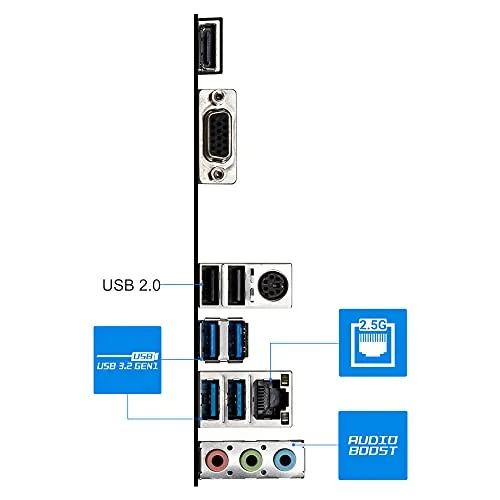 Carte Mère - MSI - B560M-A PRO - Micro ATX - LGA1200 - DDR4 SDRAM - vue 6
