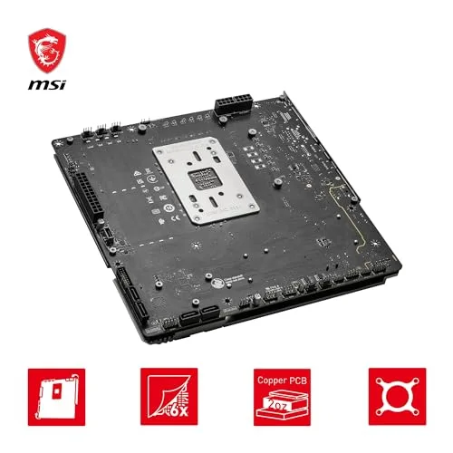 Carte mére - MSI - B650M PROJECT ZERO - vue 3