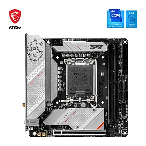 Carte mère - MSI - MPG B760I EDGE WIFI Intel B760 LGA 1700 mini ATX - vue 2