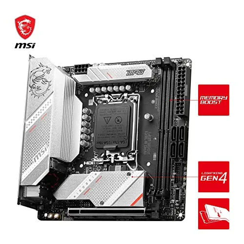 Carte mère - MSI - MPG B760I EDGE WIFI Intel B760 LGA 1700 mini ATX - vue 3