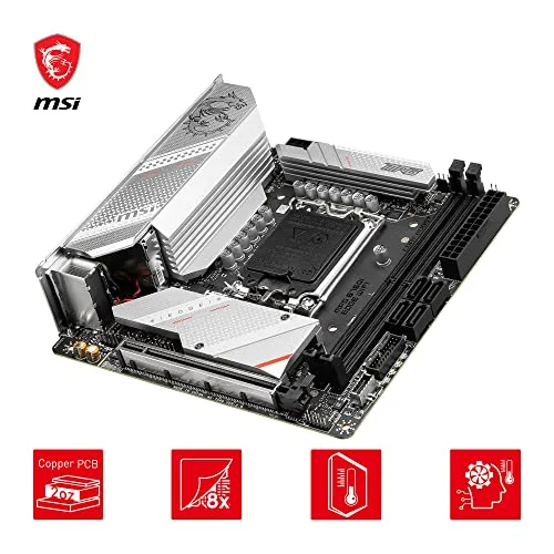 Carte mère - MSI - MPG B760I EDGE WIFI Intel B760 LGA 1700 mini ATX - vue 4