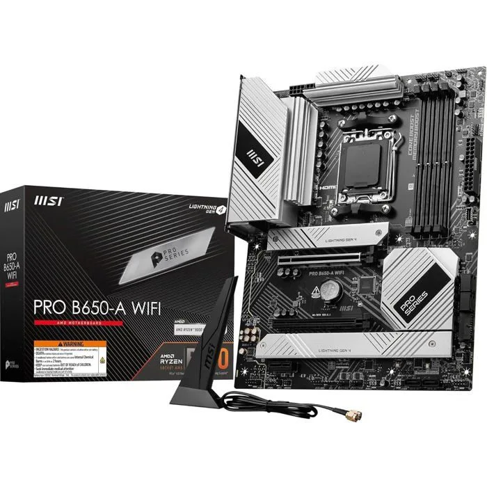 MSI PRO B650-A WIFI ATX DDR5 Wi‑Fi 6E