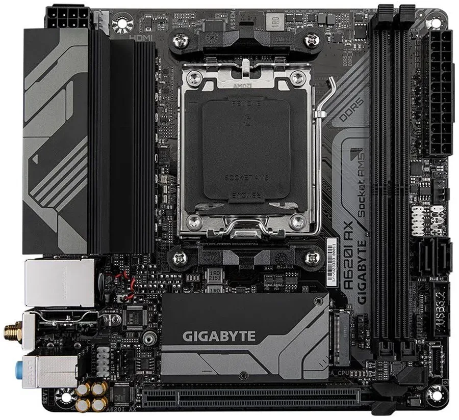 GIGABYTE A620 A620Mini ITX A620I AX Wi-Fi 6E4032 Gen 2 image 2