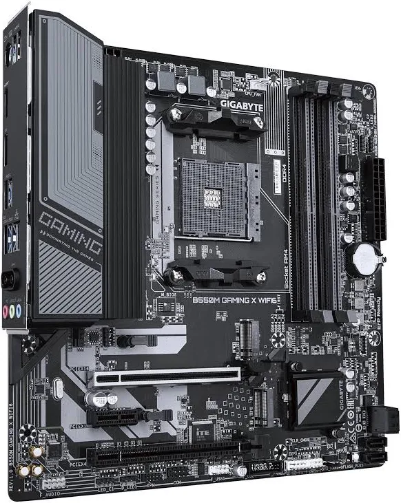 GIGABYTE AMD B550 AM4 Micro ATX B550M Gaming X WiFi 640 image 3