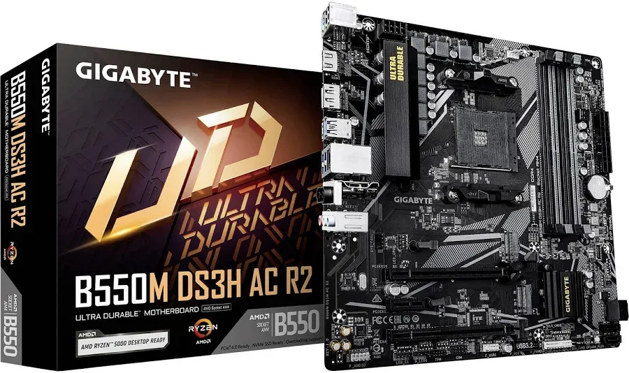 GIGABYTE B550M DS3H AC R2  image 1