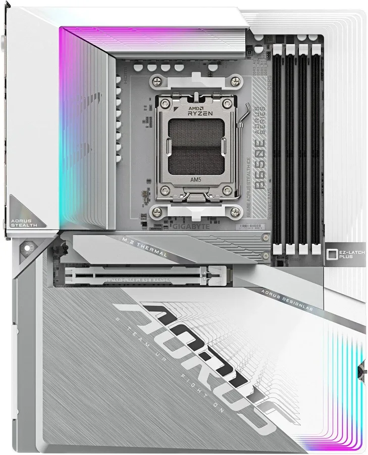 GIGABYTE B650E AORUS STEALTH ICE image 2