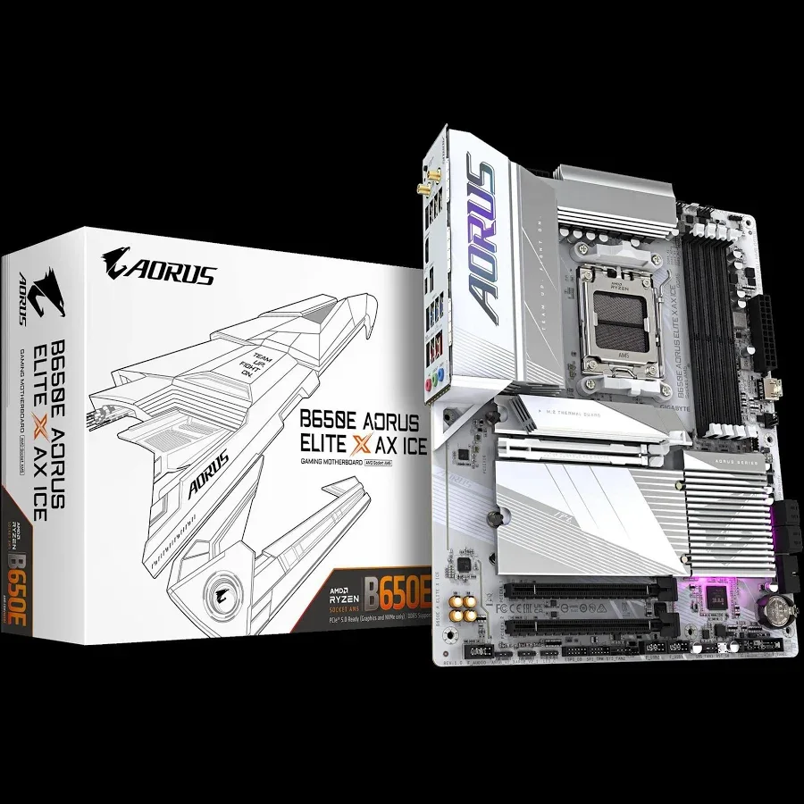 GIGABYTE B650E ATXAORUS ELITE X ICE WiFi 6E image 3