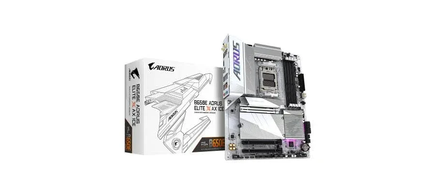 GIGABYTE B650E ATXAORUS ELITE X ICE WiFi 6E  image 5
