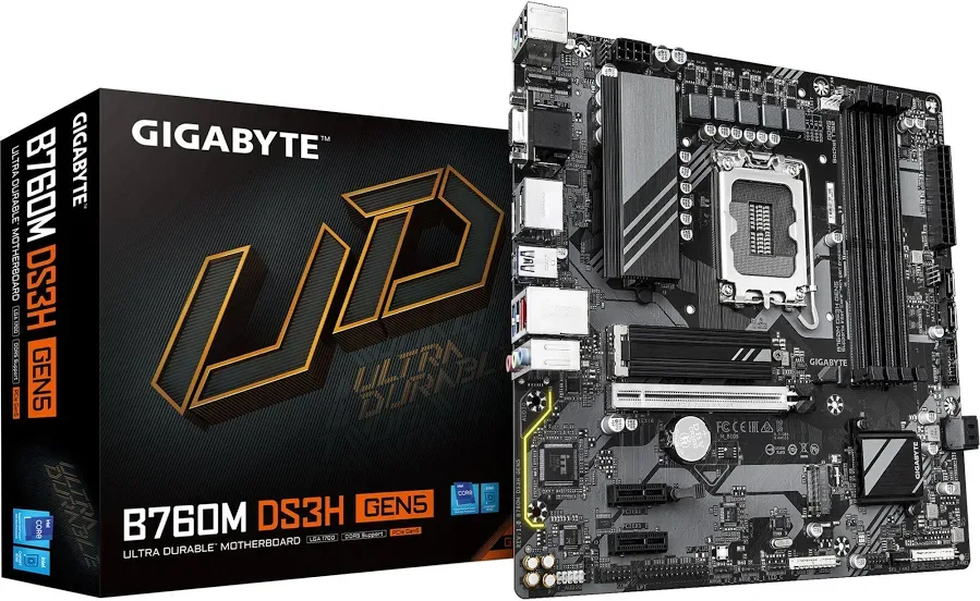 GIGABYTE B760 Express Micro ATX B760M DS3H GEN5 image 2
