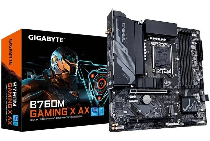 GIGABYTE B760M Gaming X AX Intel B760 Express micro ATX image 1