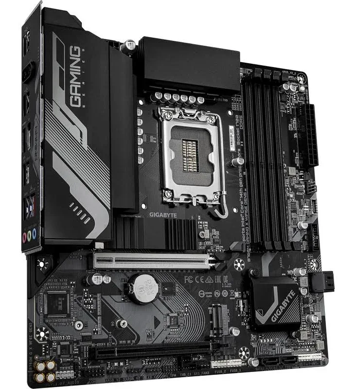 GIGABYTE B760M GAMING X Intel B760 micro ATX WiFi 6E40 image 1