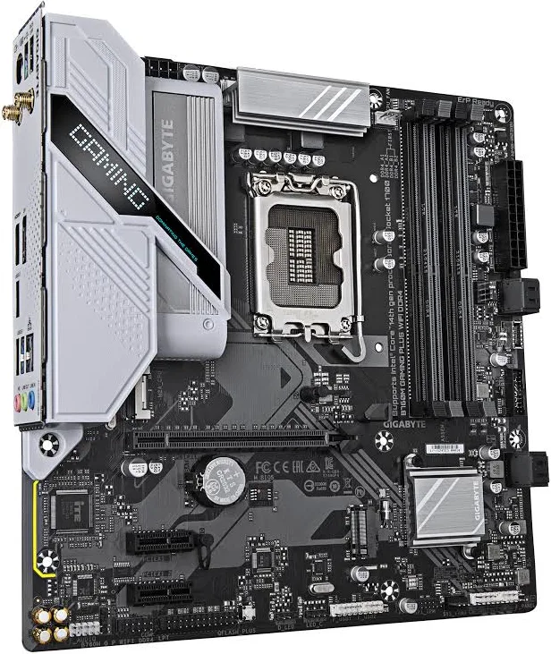 GIGABYTE B760M Intel B760  Micro ATX B760M GAMING PLUS WIFIWiFi 6 2x image 3