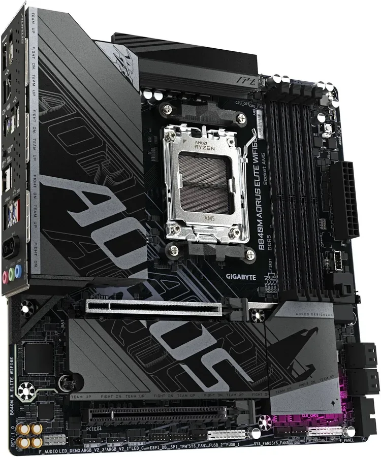 GIGABYTE B840M AORUS ELITE WIFI6E image 2