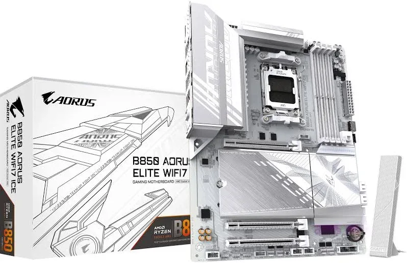 GIGABYTE B850 AORUS ELITE WIFI7 ICE image 2