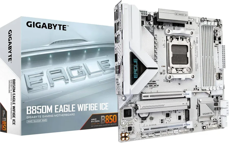 GIGABYTE B850M EAGLE WIFI6E ICE image 4