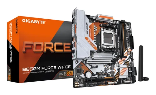 GIGABYTE B850M FORCE WIFI6E AMD B850 Micro-ATX WiFi 6E