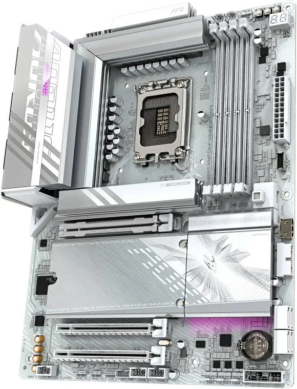 GIGABYTE B860 AORUS ELITE WIFI7 ICE B860 LGA 1851ATX Wi-Fi 7 256GB image 3