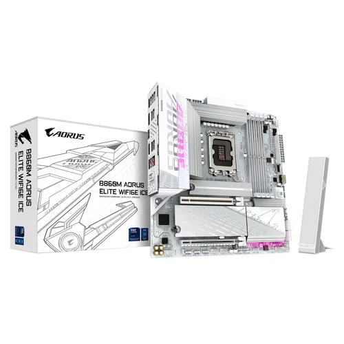 GIGABYTE B860M A ELT WF6E ICE 