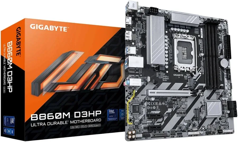 GIGABYTE B860M D3HP Intel B860 LGA 1851 Micro-ATX image 1