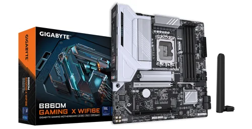 GIGABYTE B860M GAMING X WIFI6E Intel B860 LGA1851 Micro ATX WiFi 6E